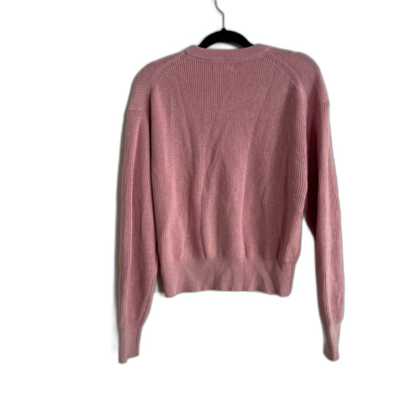 Aritzia Wilfred Pink Wool Blend Crew Neck Sweater Size Small - Picture 2 of 5